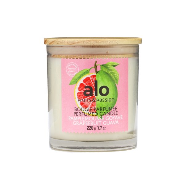 Fruits & Passion Alo Grapefruit Guava Perfumed Candle 7.7 Ounces