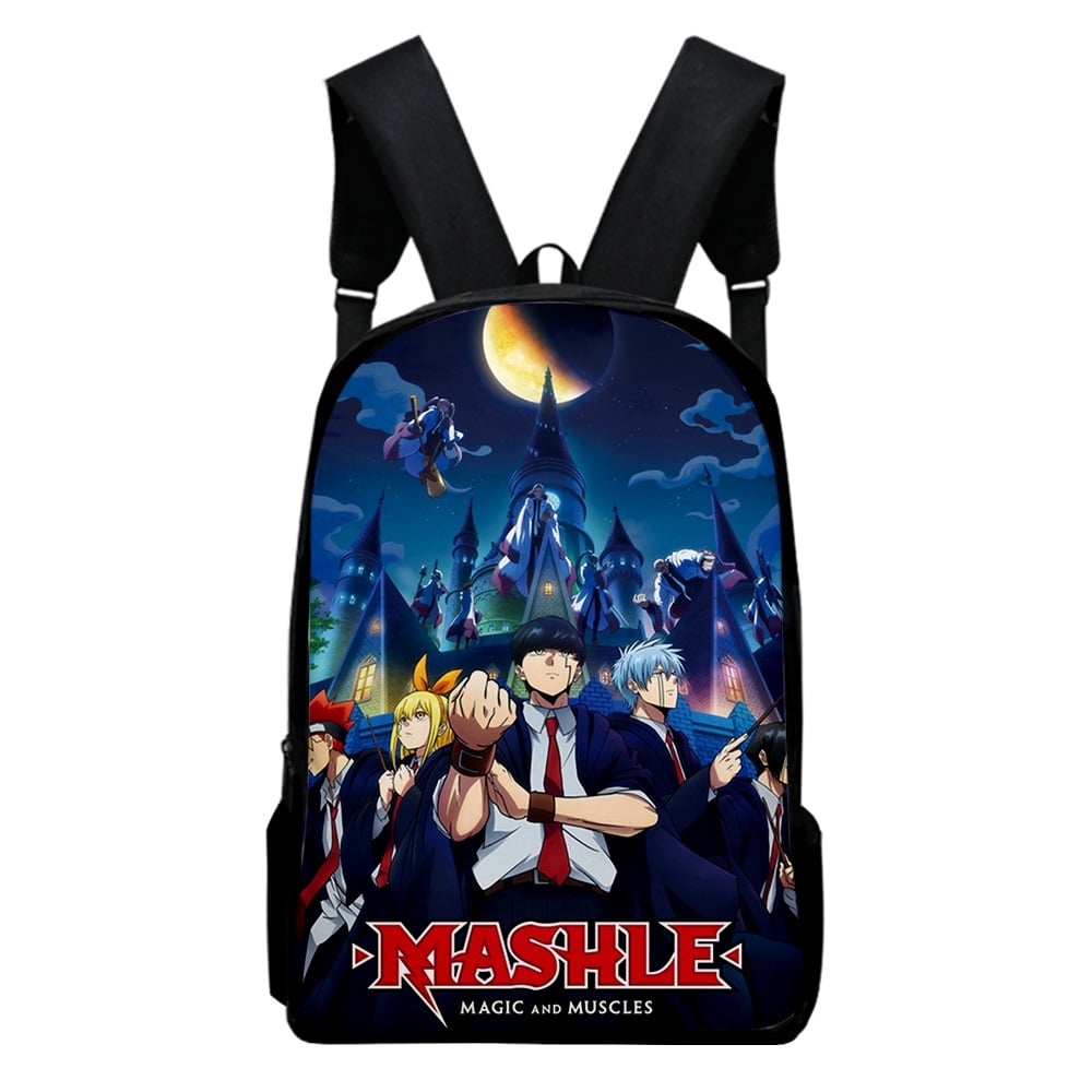 Mashle Magic and Muscles Bag Double Shoulder Bag Funny Travel Bag ...