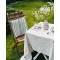 thumbnail image 5 of Waterproof Outdoor Throw Pillows with Inserts 18"x18", Light Blue Striped Soft Decorative Pillowcases for Couch Bedroom, Farmhouse Thin Line Modern Abstract Art Pillow Covers for Sofa Living Room, 5 of 8