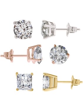 Design Your Own Diamond Stud Earrings, IGI Certified