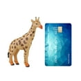 thumbnail image 4 of NUOLUX 6pcs /set Wild Animals Toy Plastic Model Zebra Leopard Tiger Elephant Giraffe Lion, 4 of 6