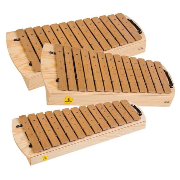 Studio 49 Orff 1000 Series Xylophone 3-Pack, Grillodur Fiberglass