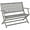 Grey, variant on SSyao Wood Outdoor Bench, 2-Person Foldable Patio Acacia Wood Garden Bench with Backrest and Armrests for Garden, Porch, Park, Balcony, Gray