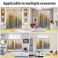 thumbnail image 6 of Orange Black Tree Kitchen Curtains 84 Inch Length, Modern Ombre Abstract Art Grommet Top Bedroom Living Room Curtains, Light Filtering Cafe Curtain Drapes 2 Panels Set 104''x84'', 6 of 9