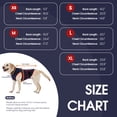 thumbnail image 3 of ROZKITCH Dog Anxiety Vest with Hood,Adjustable Thunder Jacket for Small Dogs,Comfort Dog Calming Vest for Fireworks,Thunderstorms,Separation and Vet Visit,NavyBlue,XS, 3 of 7