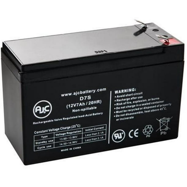 Power Patrol SEC1075 12VDCV 7AH battery - Walmart.com - Walmart.com