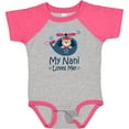 thumbnail image 3 of Inktastic My Nani Loves Me Grandson Bear Boys Baby Bodysuit, 3 of 5