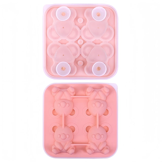Decoration Food Grade Silicone Ice Koala Koala Shaped Is To High Temperature And Low Temperature