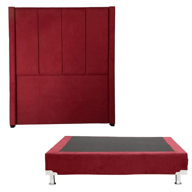 Base Cama Individual DICASA Nizza Rojo