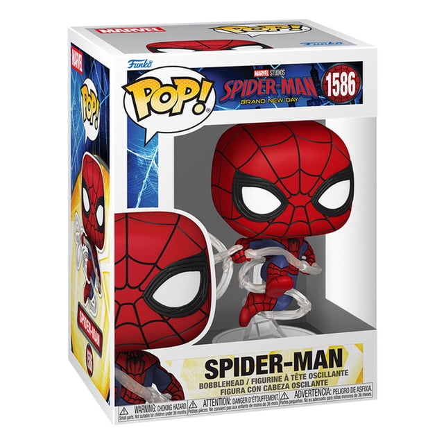 Figura Coleccionable Funko Pop Marvel Spider Man Un Nuevo Día 1 pieza