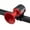 Red, variant on ROCKBROS Cycling E-horn Alarm 120dB Electric Horn Bike Bell Waterproof CR2032 Battery Handlebar Rings for Safe Riding