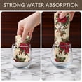 thumbnail image 6 of 4 Pcs Funny Kitchen Towels,Multicolor Christmas Floral Pattern Microfiber Dish Towels,Kitchen Tea Towels,Kitchen Towel Set (18" X 26"), 6 of 7