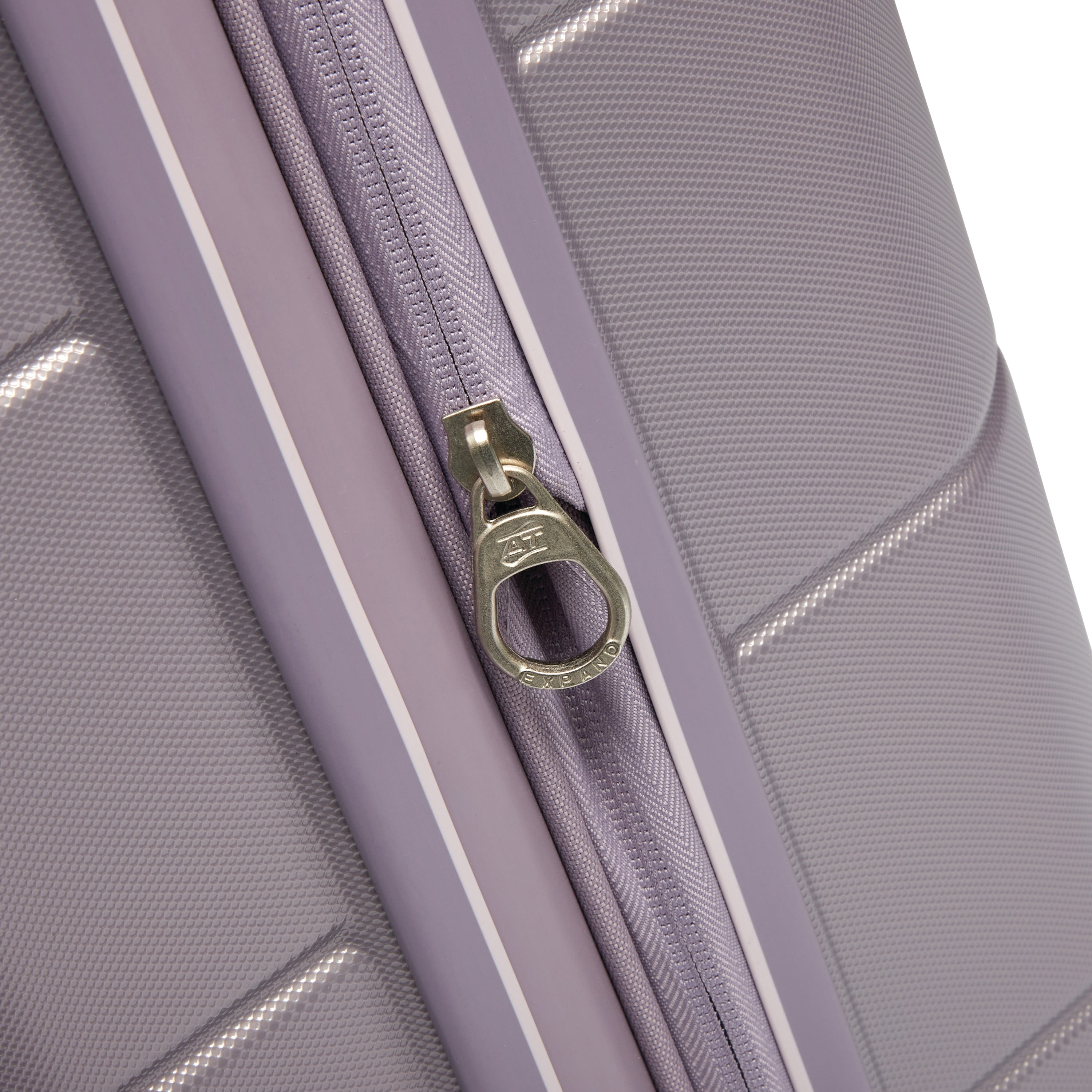 American Tourister Stratum 2.0 24" Hardside Medium Checked Spinner Luggage One Piece - Purple