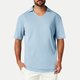 thumbnail image 1 of pstuiky Camisa de manga corta para hombre, Camisa/top informal de color liso con solapa de moda de verano para hombre camisas casuales para hombre xl, 1 of 9
