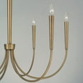 thumbnail image 4 of 6 Light Chandelier In Modern Style-30.75 Inches Tall And 33 Inches Wide-Aged Brass Finish    -Traditional Installation Capital Lighting 445961Ad, 4 of 10