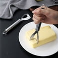 thumbnail image 5 of Food Grade Stainless Steel Cheese Slicer Cutter, Ergonomic Handheld Cheese Cutting Tool for Kitchen Use, 5 of 5