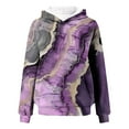 thumbnail image 7 of FamilyThread Women’s Oversized Hoodies Casual Long Sleeve Loose Fashion Pleated With Pockets Pullover Tops Colorful Printed Hooded Sweatshirts, 7 of 7