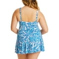 thumbnail image 2 of Catalina Women's Plus-size Flirty Skirted Swimdress, 2 of 2