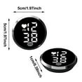 thumbnail image 3 of BKER Clock For Motorbike Digital Clocks Small Stick On LED Display Timepiece Watch Ideal For Boats, 3 of 5