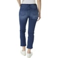 thumbnail image 2 of Jones New York Womens Lexington Stretch Mid-Rise Ankle Jeans, 2 of 2