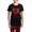 With Red Plaid Pant, variant on CafePress - I_HEART_BILLY Women's Dark Pajamas - Women's Short Sleeve Print T-Shirt and Pants Dark Cotton Pajama Set