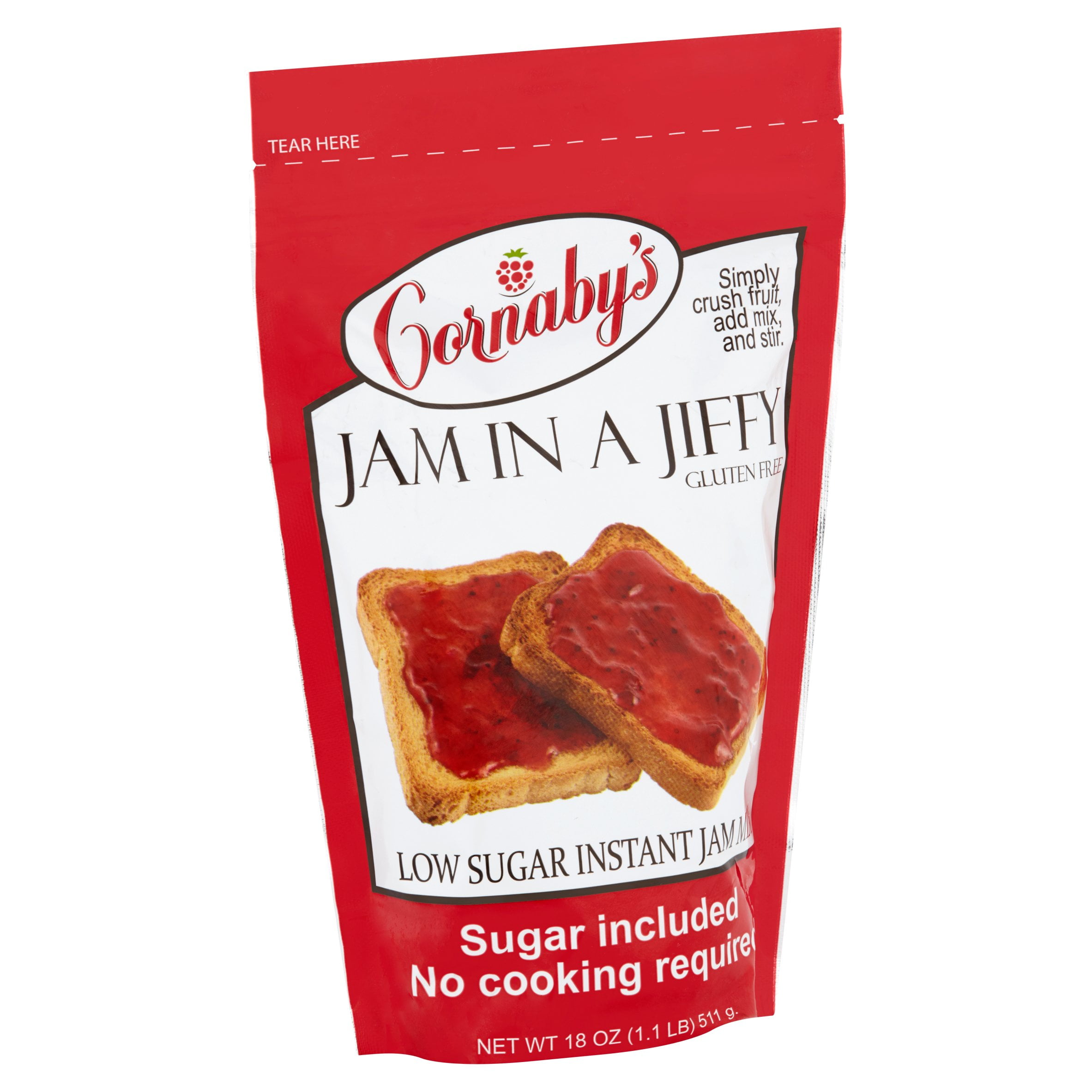 Cornaby's - Jam in a Jiffy® Instant Jam Mix (18 oz) | Low-Sugar