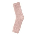 thumbnail image 2 of Uaswgudfs Women's Thermal Cozy Winter Ankles Socks, Thickened Cotton Sleep Socks Bed Socks for Bedroom & Home Use, Soft Breathable Footwear Pink, 2 of 2