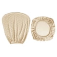 thumbnail image 1 of veasfak Housse de Chaise de Bureau Élastique Extensible Résistante à l'Huile beige, 1 of 9