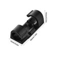 thumbnail image 4 of Cable Organizer Buckle Home Office Tabletop Wall Mounted cable clip self-adhesive Adhesive Cable Wire Fixing Clip, Black, 20pcs, 4 of 7