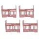 thumbnail image 3 of sujetalibros de estructura retráctil de metal, flexible, regulable, diseño delgado, soporte para estante de libros para soporte resistente, color rosa claro, 3 of 12