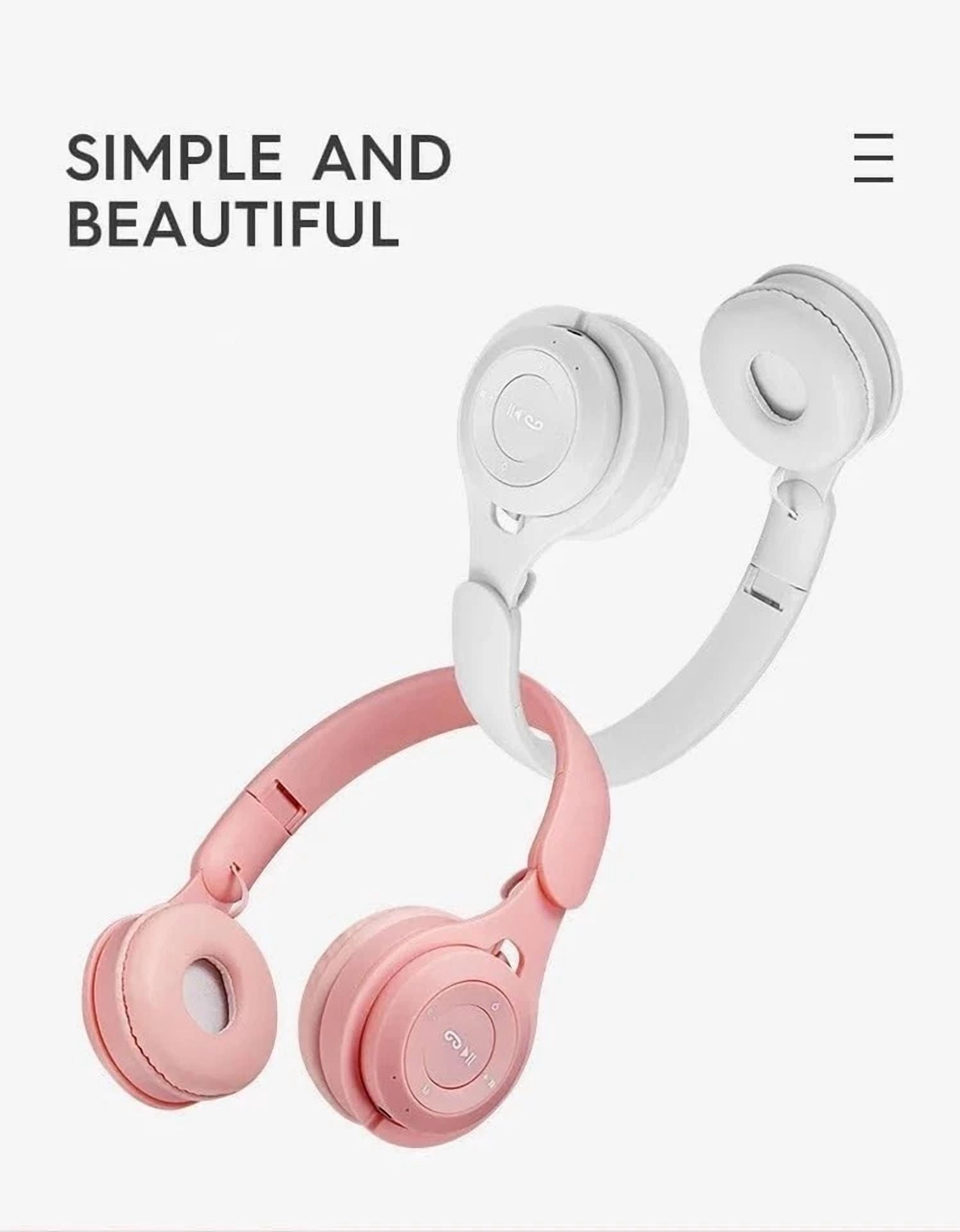 CRESTIN- Wireless Bluetooth Headphones Studio Noise Cancelling Headset Music Sp