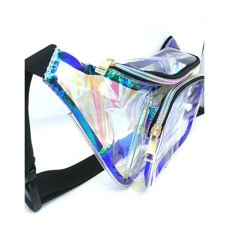 Clear Fanny Pack Waterproof Cute Waist Bag Stadium Approved Clear