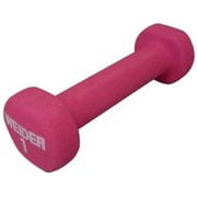 Weider Neoprene Dumbbell, 1-10lbs with Compact Design