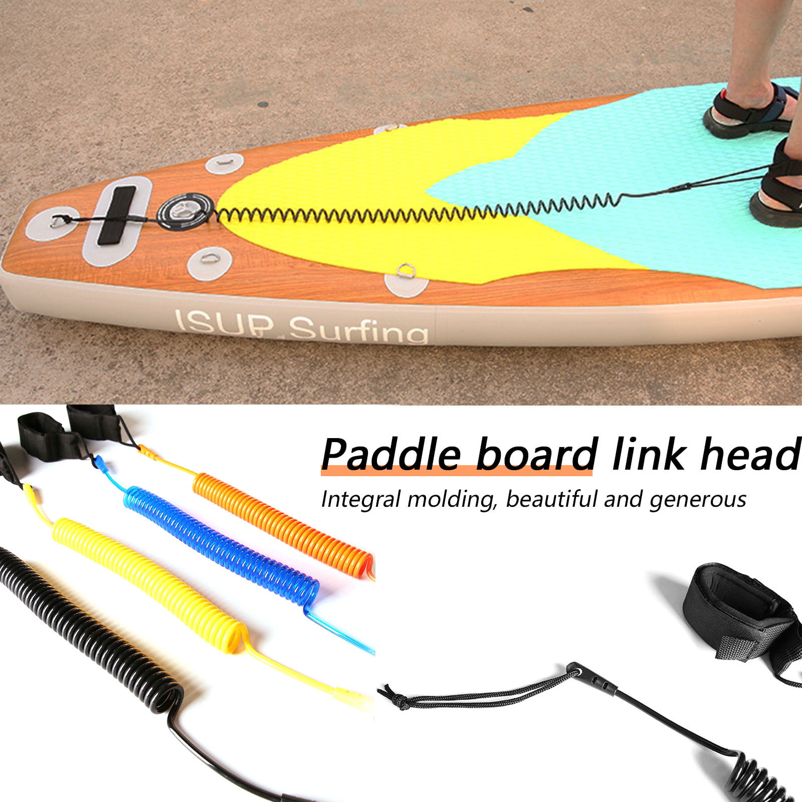 Bodyboard Leash Surfingleash Adjustable Surfboard Leash Leg Rope Protects Your Wrist 