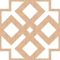 thumbnail image 4 of Ekena Millwork 23 3/8"W x 23 3/8"H x 1/4"T Large Blendon Decorative Fretwork Wood Wall Panels, Hickory, 4 of 6