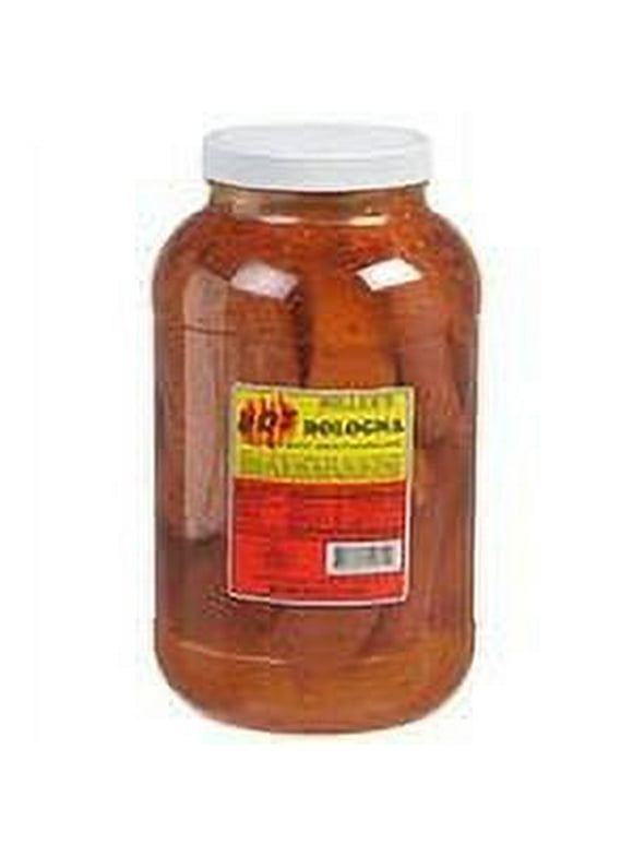 Miller's Hot Bologna - 56 oz. jar