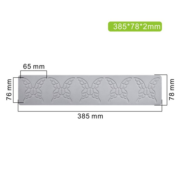 Molde de silicona para hornear con forma de panal de abeja, con forma de mariposa, con encaje de azúcar, para bricolaje, para decoración de tartas de chocolate, herramientas para pulir