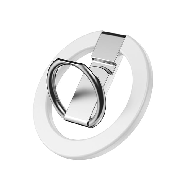 Soporte magnético para teléfono móvil con anillos de dedo de metal para iPhone 13 (blanco) Hugtrwg Nuevos Originales