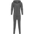 thumbnail image 4 of LAICAIW Combinaison à Capuche pour Hommes, Pyjama une Pièce à Fermeture Éclair, Combinaison de Jogging, 4 of 6