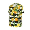 thumbnail image 2 of Balery Orange and Lemon Baseball Jersey for Men Casual Button Down Shirts Short Sleeve Active Team Sports Uniform-Large, 2 of 9
