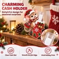 thumbnail image 4 of Mivyn Christmas Cash Gift Ornament, Mouse Christmas Stocking Wallet Ornament, 2D Flat Acrylic Money Holder Charm, Xmas Tree Hanging Decoration for Home Use, 6 x 6 in, 1 Pcs, 4 of 8