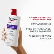 Eucerin Roughness Smoothing Body Lotion for Dry, Rough Skin, 16.9 fl oz Bottle