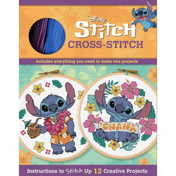 EDITORS OF THUNDER BAY PR: Disney Stitch Cross-Stitch (Hardcover)