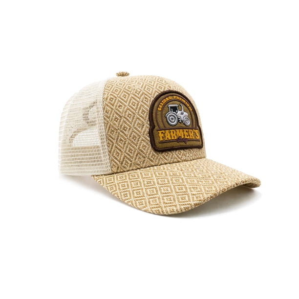 KNITE Gorra Farmer Truck Oro Trucker Hombre Ajustable Tractor Maquinaria Rancho