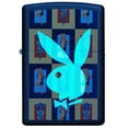 thumbnail image 2 of Playboy Black Light Rabbit Head Black Matte Windproof Lighter, 2 of 7