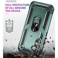 thumbnail image 2 of for Samsung A54 5G Case, Galaxy A54 5G Phone Case with HD Screen Protector, [Military Grade 16ft. Drop Tested] Ring Shockproof Protective Phone Case for Samsung Galaxy A54 5G,Dark Green, 2 of 14