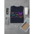 thumbnail image 3 of Neon Insects T-Shirt Men -Image by Shutterstock, Male XX-Large, 3 of 4