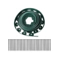 thumbnail image 3 of Borde de jardín, borde de jardín en espiral con estacas, paisajismo, borde de jardín 5cm Verde, 3 of 9