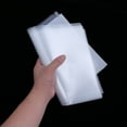 Phlegsive 12 Clear LType Plastic Envelopes for US Letter/A4 Documents
