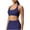 Dark Blue, variant on Tank Tops For Women Workout Sports Shock-Absorbing Bra, Seamless Padding For Exercise, Basic Fitness Yoga Top Vest